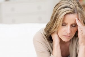 stressed woman