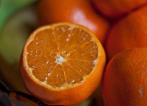 sliced orange
